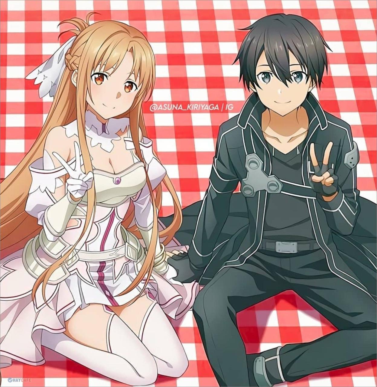 45+ Ảnh Kirito Và Asuna Tình Cảm, Lãng Mạn Nhất Dành Cho Fan Anime