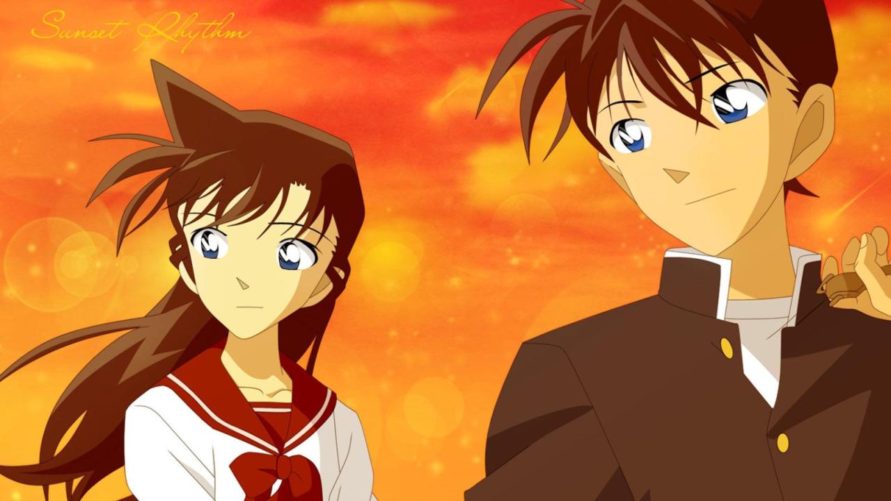 Ảnh Nền Shinichi Kudo Và Ran Mori | Detective Conan, Detective Conan  Wallpapers, Conan