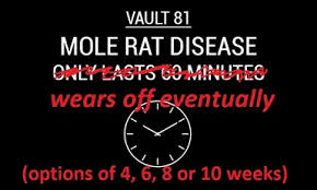 Fallout 4: How To Cure Molerat Disease