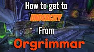 Wow 9.2.5+ - Where To Buy Undercity Tabard To Gain Reputation - Youtube