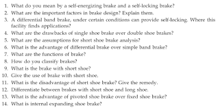 Differences Between Simple Band Brake And Differential Band Brake - Youtube