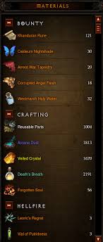 How To Stack Up Tons Of Crafting Materials In Diablo 3 - Youtube