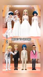 Wedding ♥ Marienette And Adrien ♥ Miraculous Ladybug Wedding - Moonkute -  Youtube