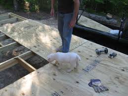 How To Diy Build A Small Deck With Stairs On Uneven Ground! - Youtube