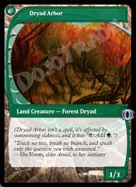 Dryad Arbor (Time Spiral Remastered) - Gatherer - Magic: The Gathering